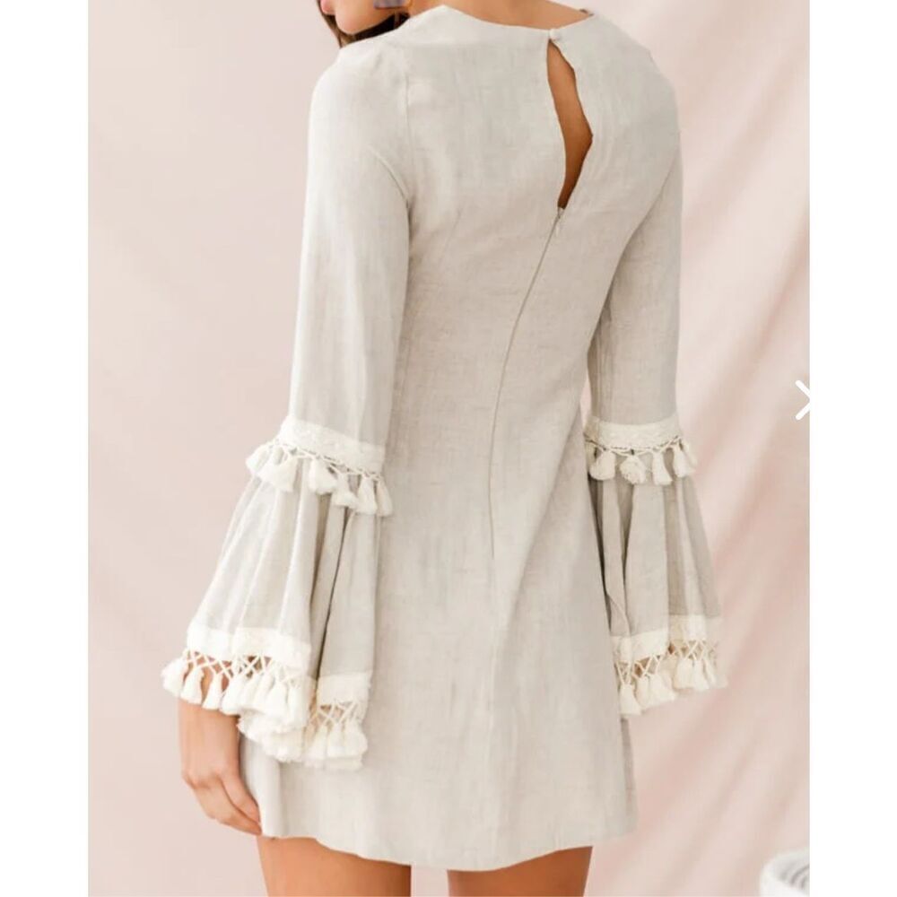 Selfie Sahara Leslie bell sleeve mini dress - Picture 3 of 13